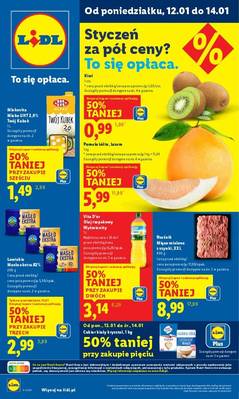 Lidl gazetka - od 12/01/2026 do 14/01/2026