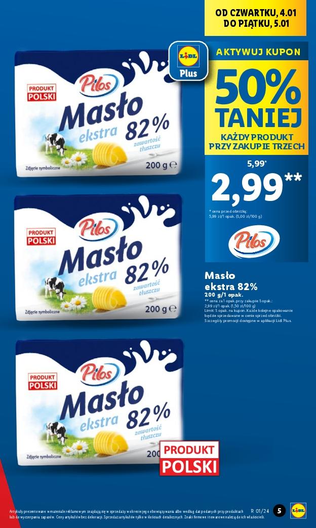 Gazetka promocyjna Lidl do 05/01/2024 str.5