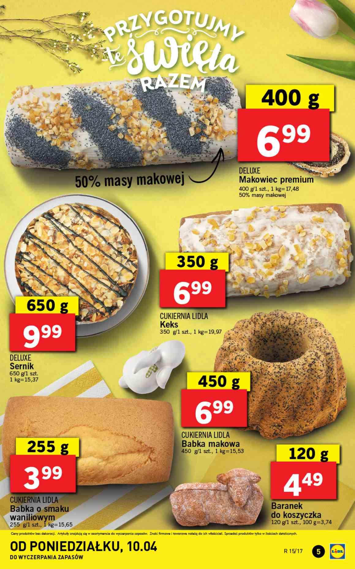 Gazetka promocyjna Lidl do 15/04/2017 str.5