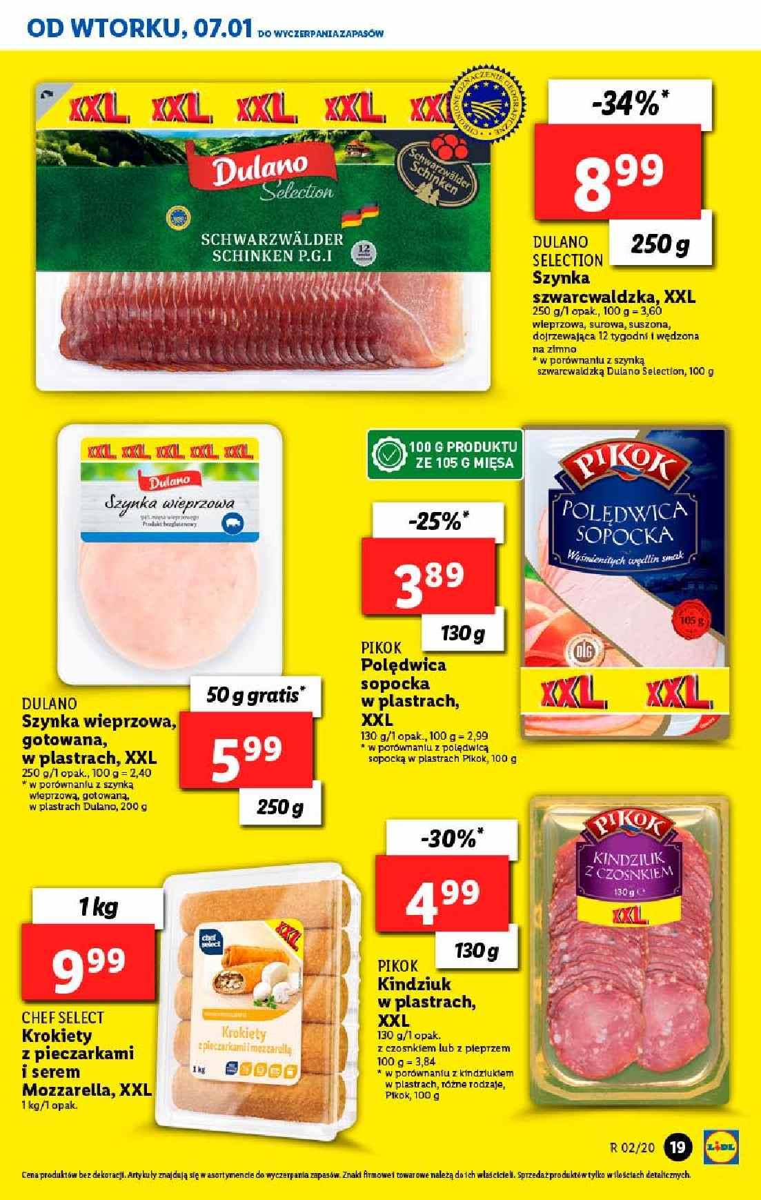 Gazetka promocyjna Lidl do 08/01/2020 str.19