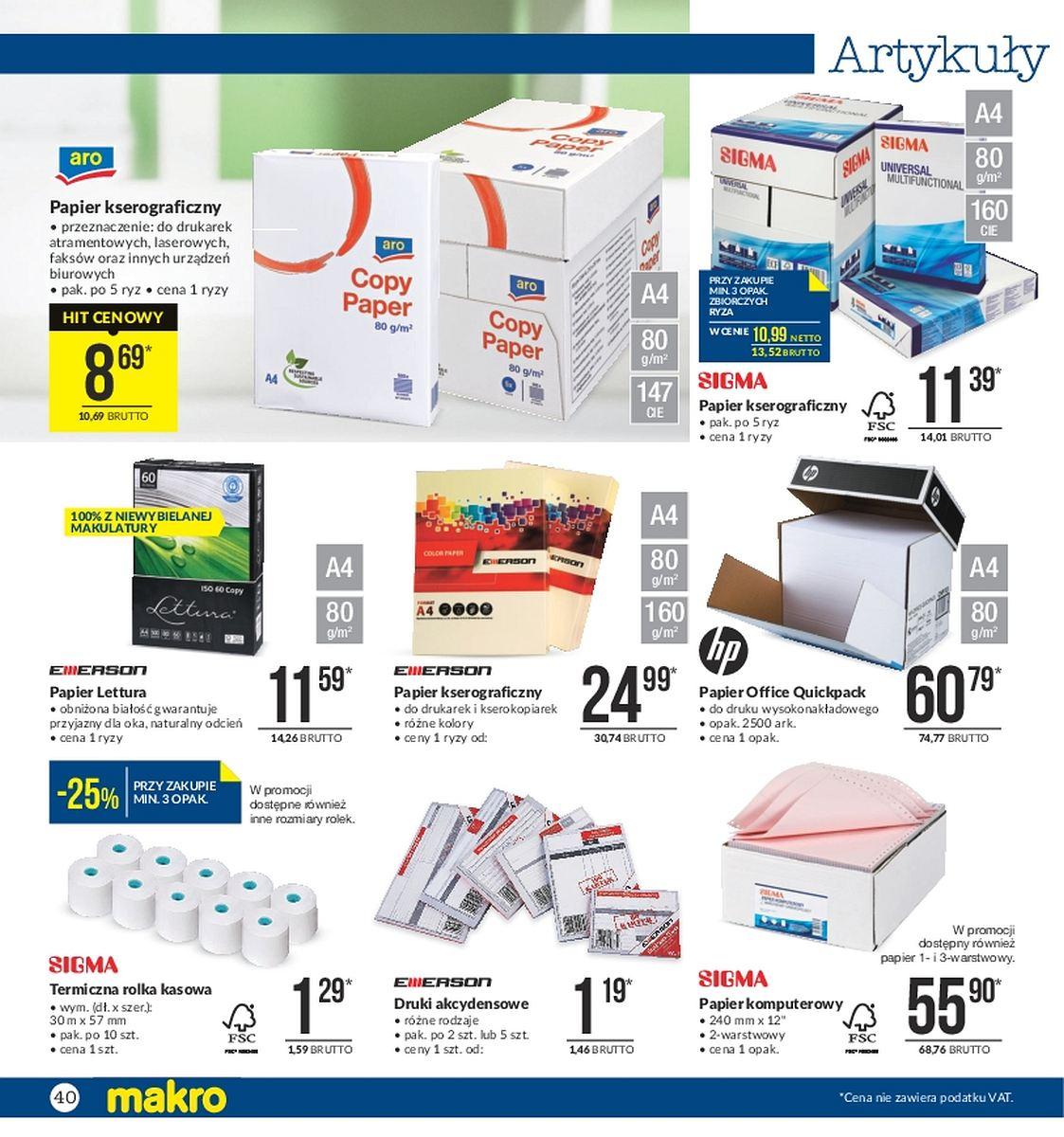 Gazetka promocyjna MAKRO do 26/02/2018 str.40