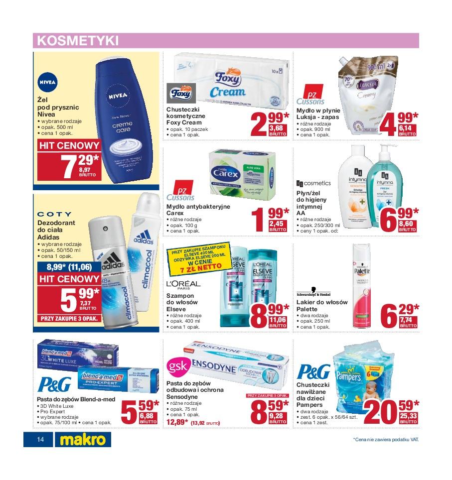 Gazetka promocyjna MAKRO do 27/03/2017 str.14