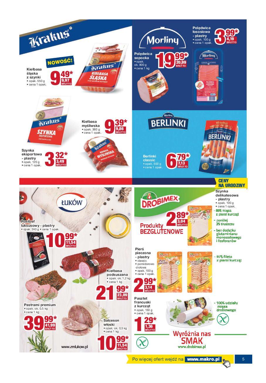 Gazetka promocyjna MAKRO do 24/10/2016 str.5