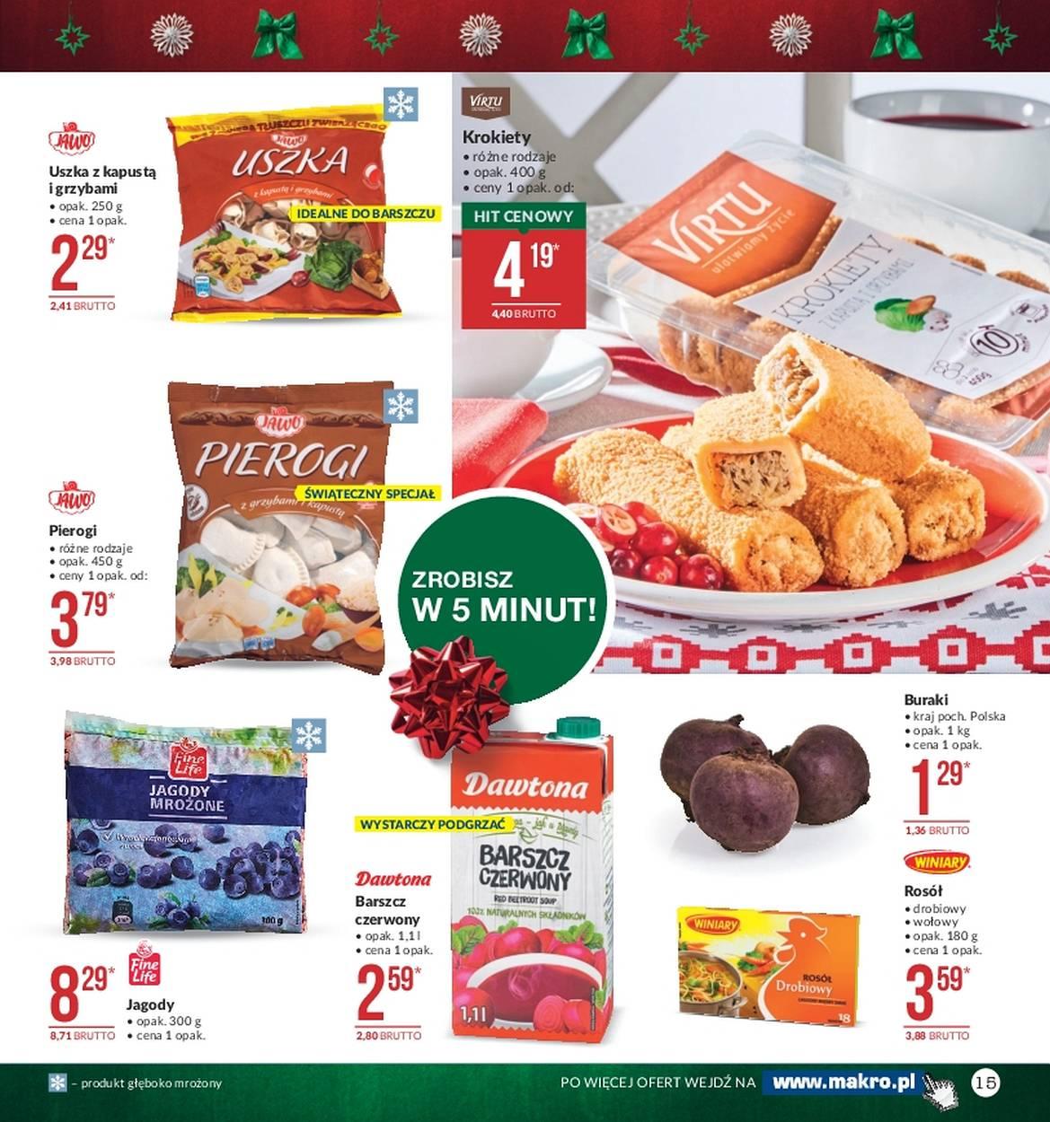 Gazetka promocyjna MAKRO do 24/12/2017 str.15