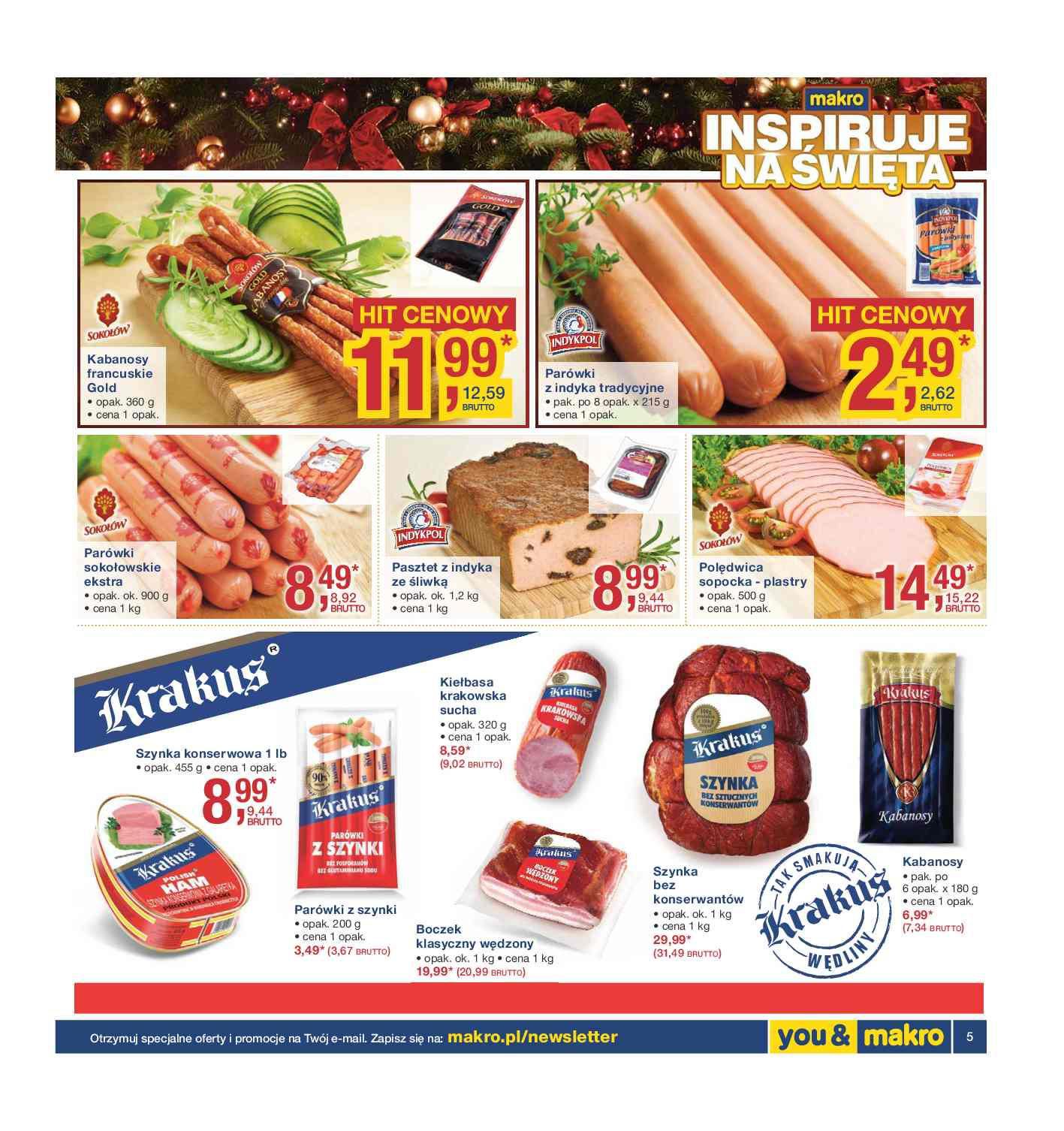 Gazetka promocyjna MAKRO do 23/11/2015 str.5