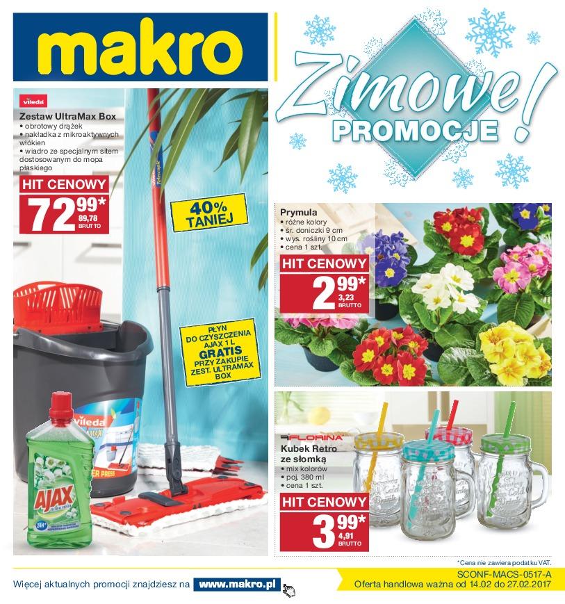 Gazetka promocyjna MAKRO do 27/02/2017 str.0