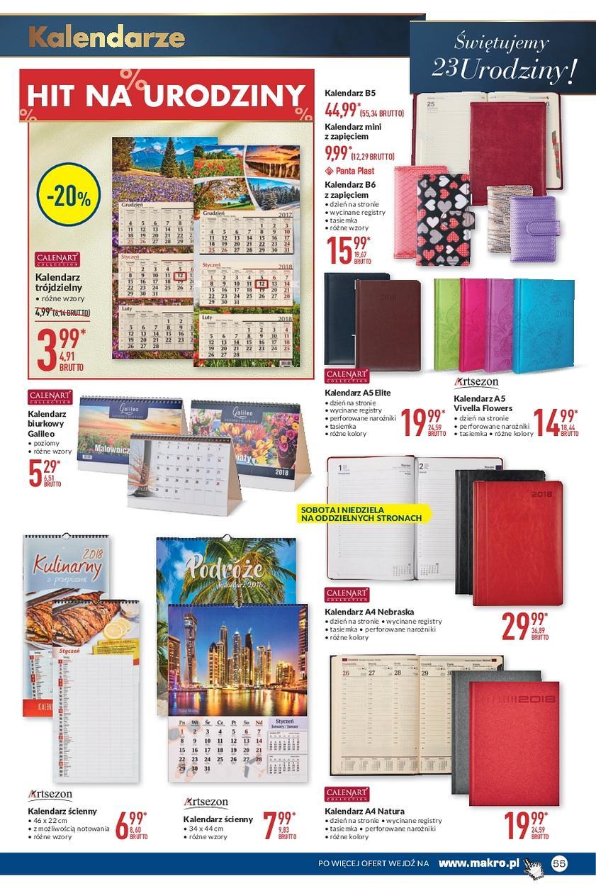 Gazetka promocyjna MAKRO do 23/10/2017 str.55