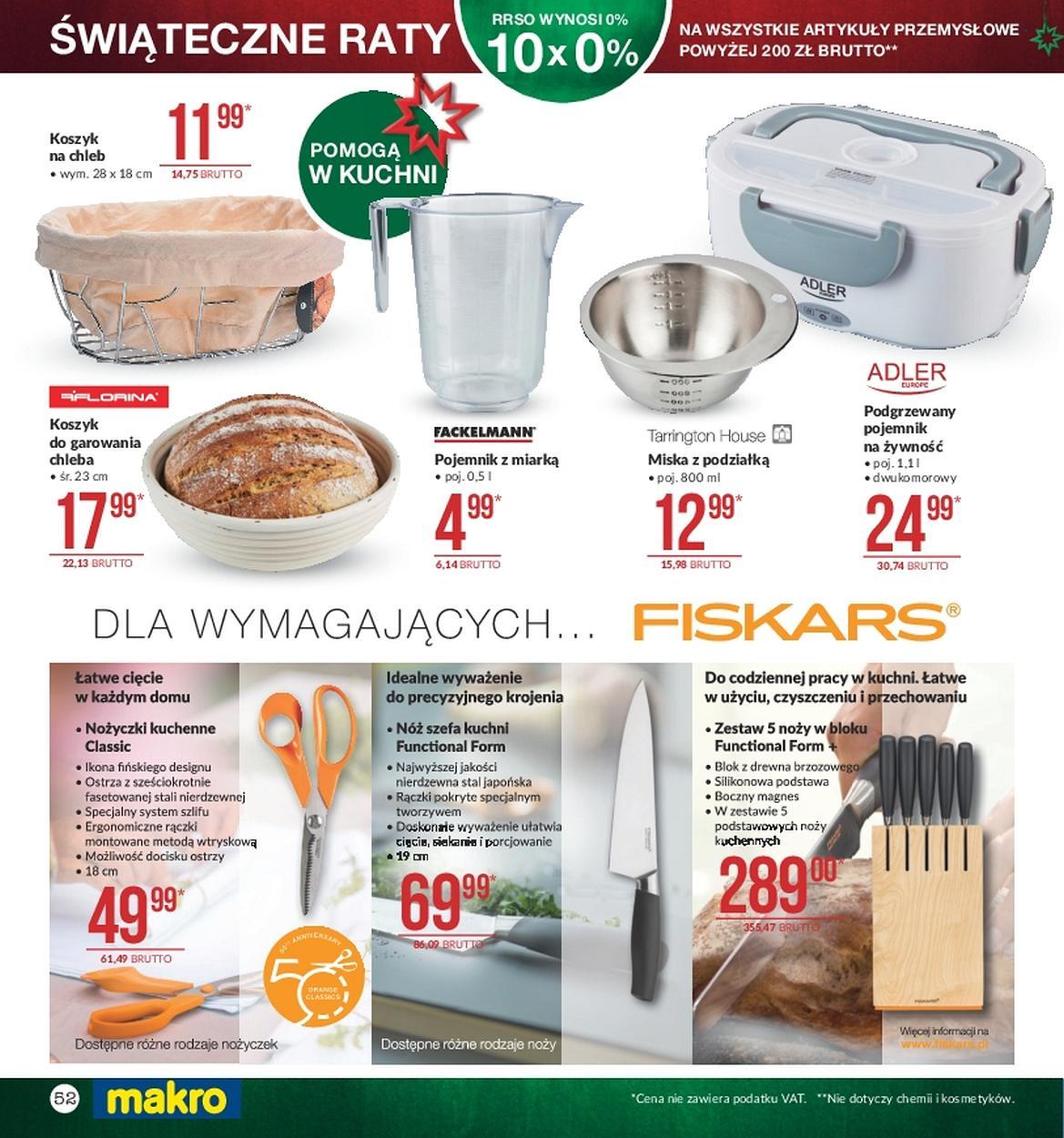 Gazetka promocyjna MAKRO do 24/12/2017 str.52