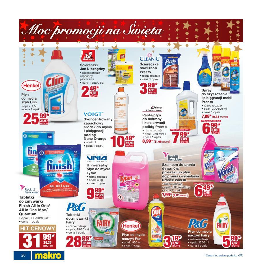 Gazetka promocyjna MAKRO do 05/12/2016 str.20