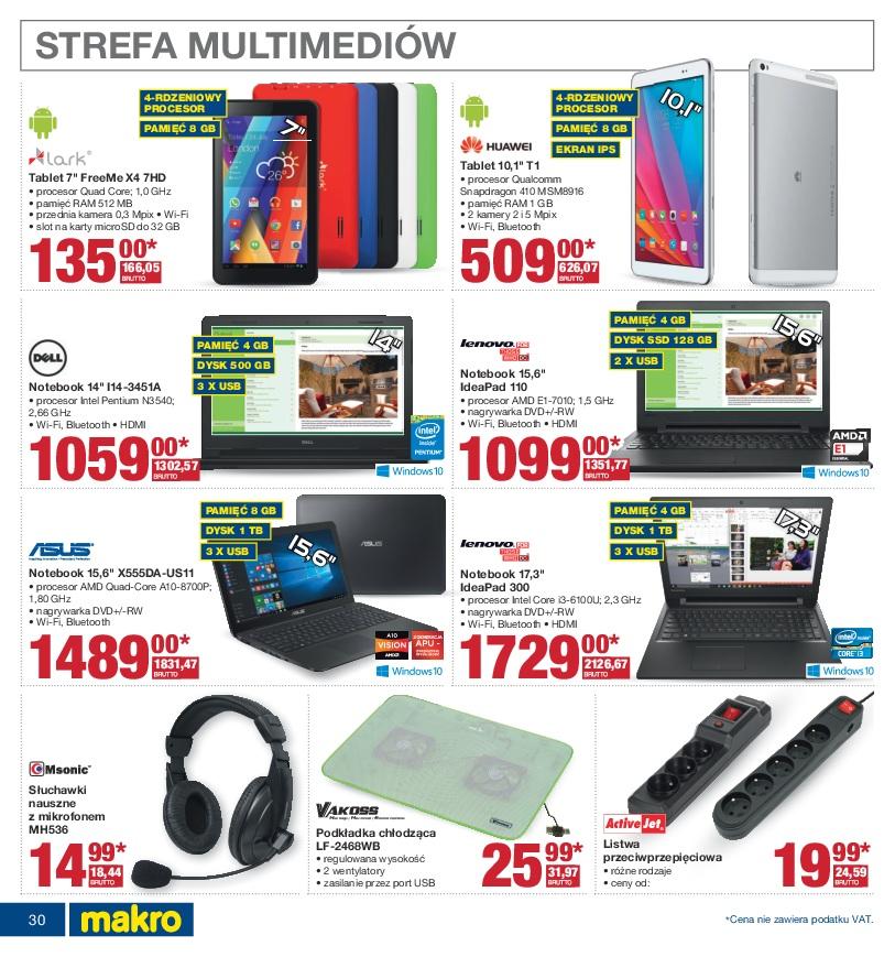 Gazetka promocyjna MAKRO do 27/03/2017 str.30