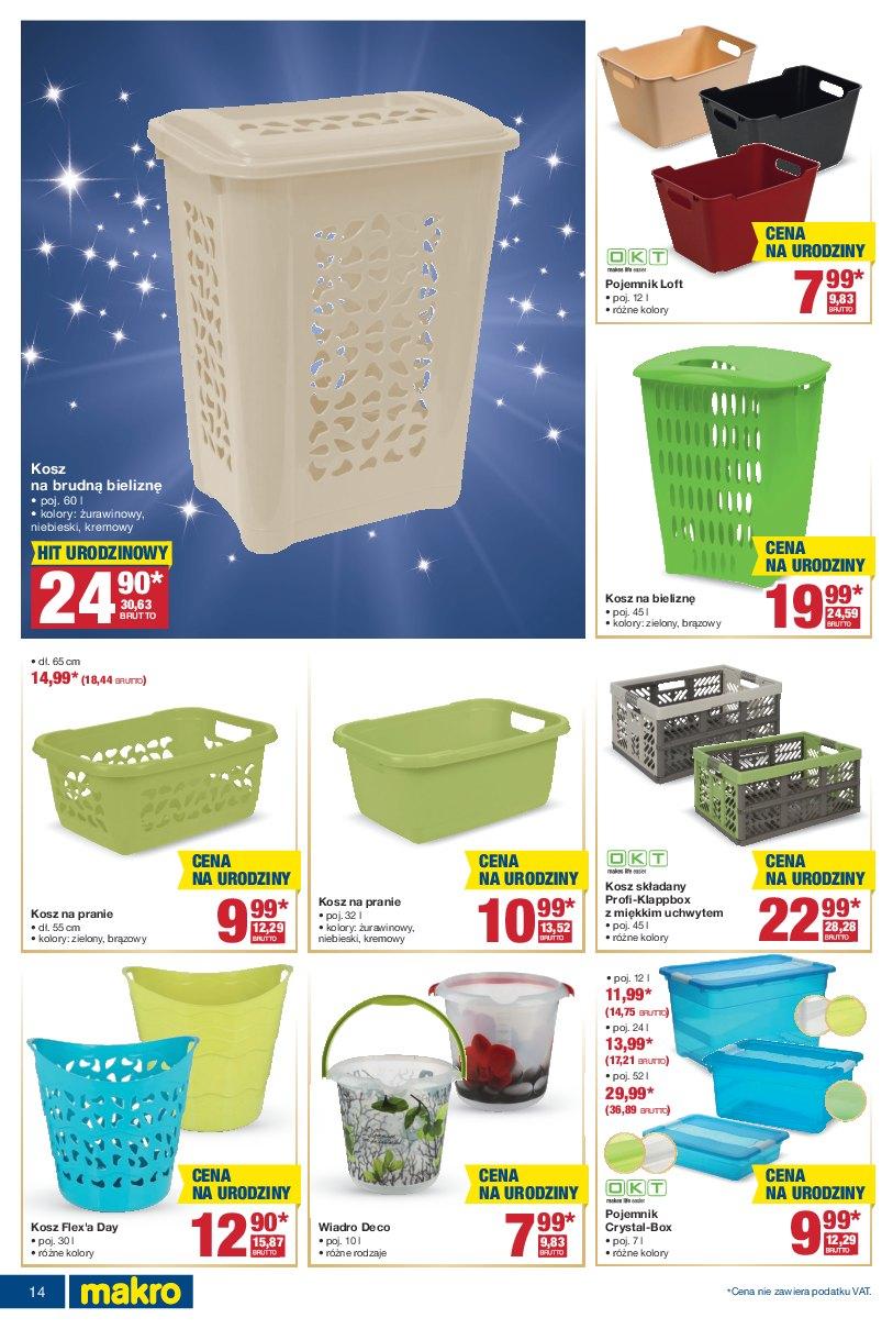 Gazetka promocyjna MAKRO do 24/10/2016 str.14