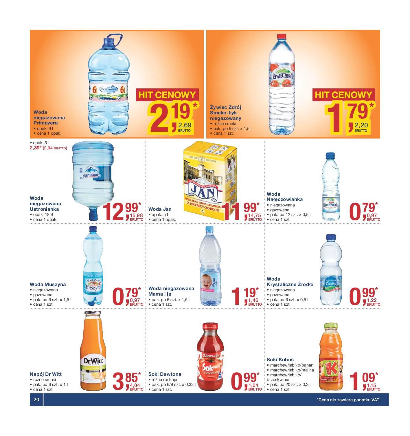 Gazetka promocyjna MAKRO do 18/01/2016 str.20