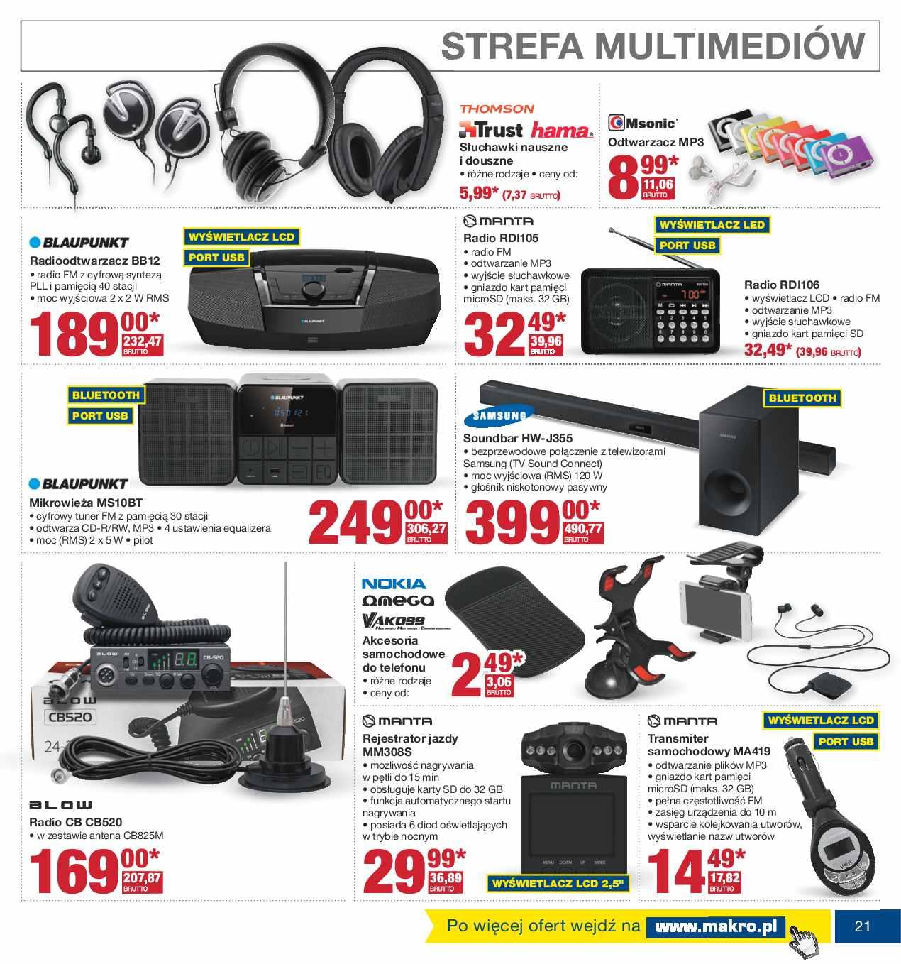 Gazetka promocyjna MAKRO do 15/08/2016 str.21