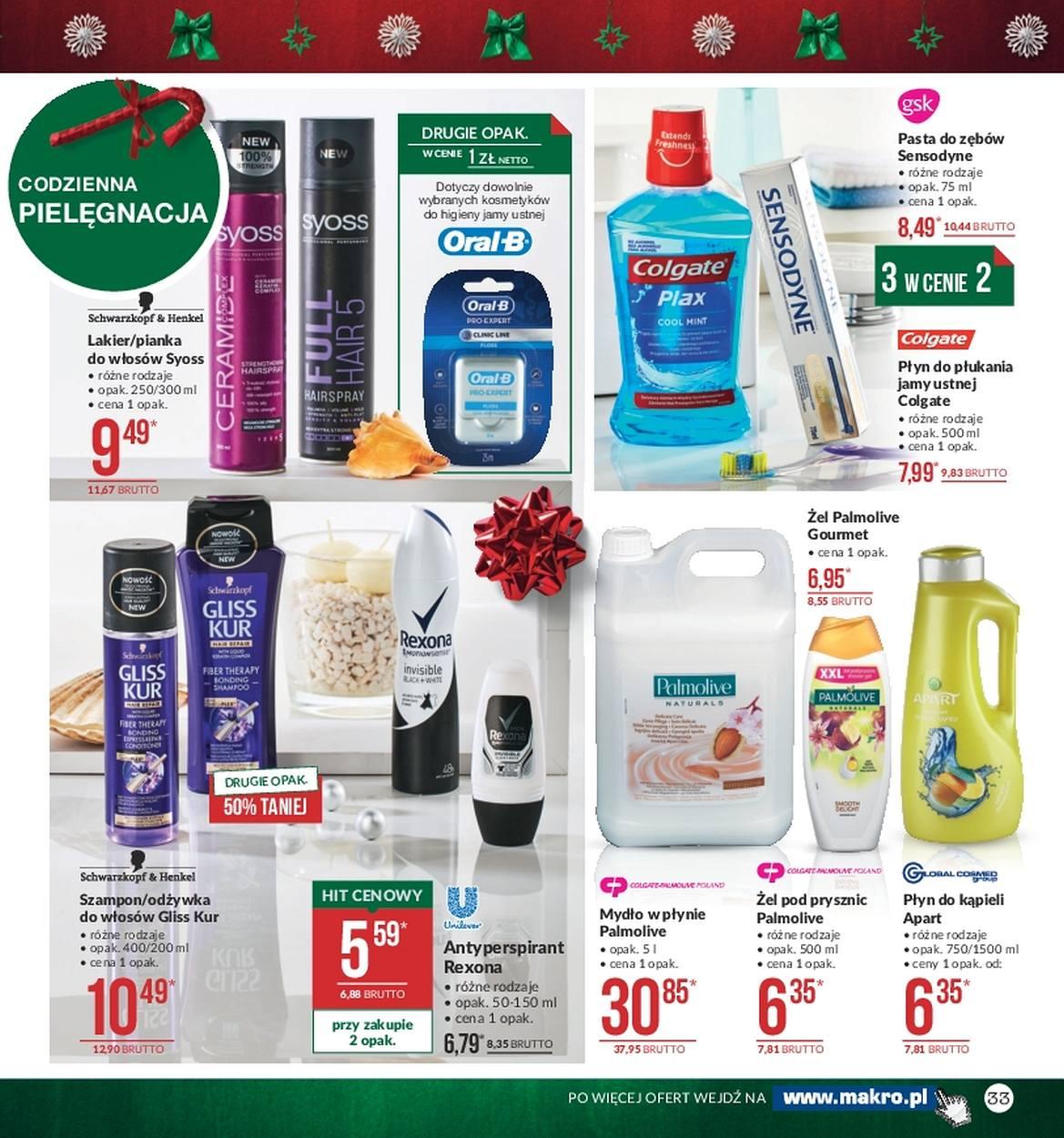 Gazetka promocyjna MAKRO do 04/12/2017 str.33