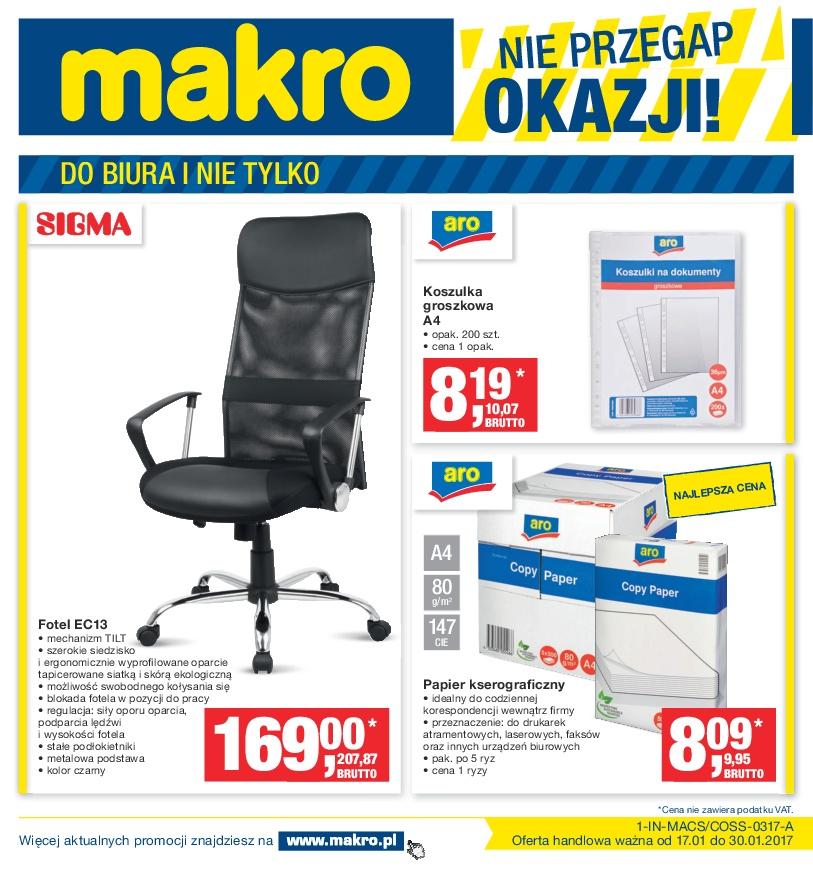 Gazetka promocyjna MAKRO do 30/01/2017 str.0