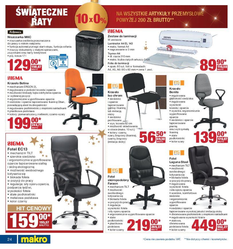 Gazetka promocyjna MAKRO do 21/11/2016 str.24