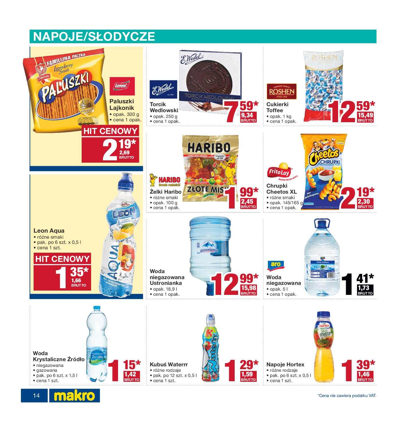 Gazetka promocyjna MAKRO do 01/08/2016 str.14