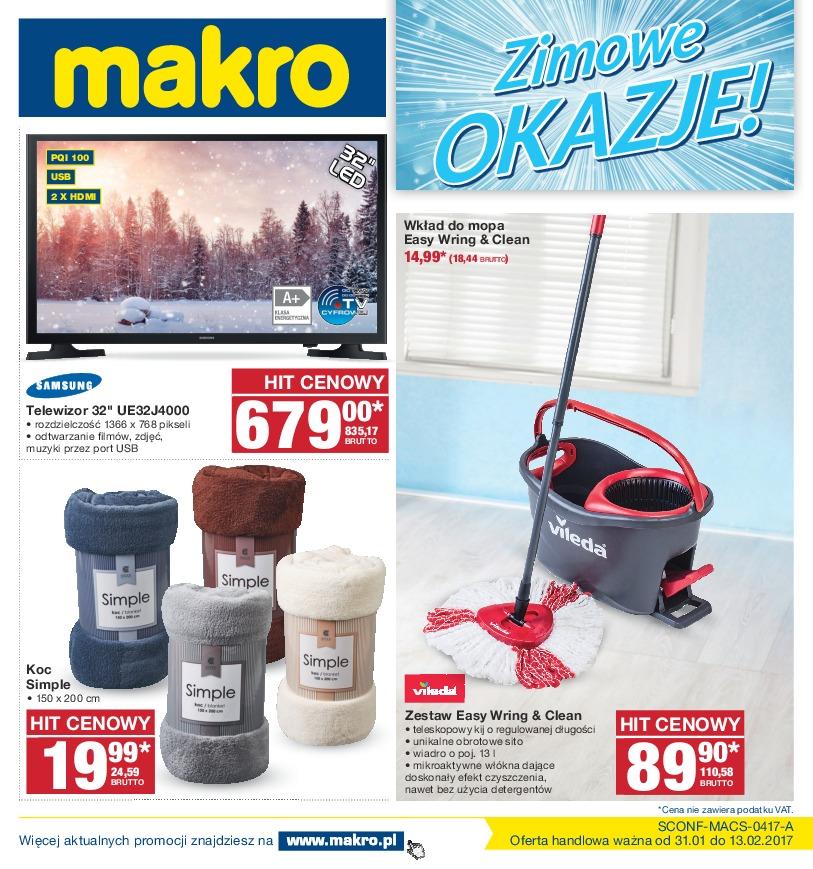 Gazetka promocyjna MAKRO do 13/02/2017 str.0