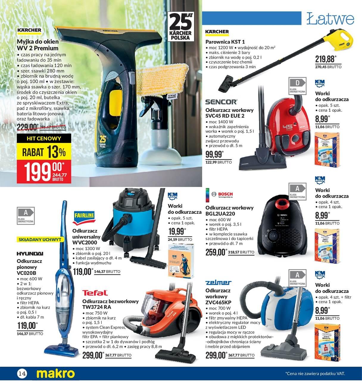 Gazetka promocyjna MAKRO do 30/07/2018 str.14