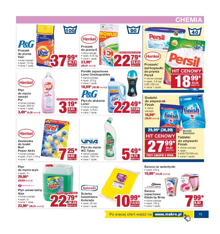 Gazetka promocyjna MAKRO do 13/02/2017 str.15