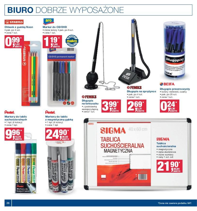 Gazetka promocyjna MAKRO do 09/05/2016 str.26