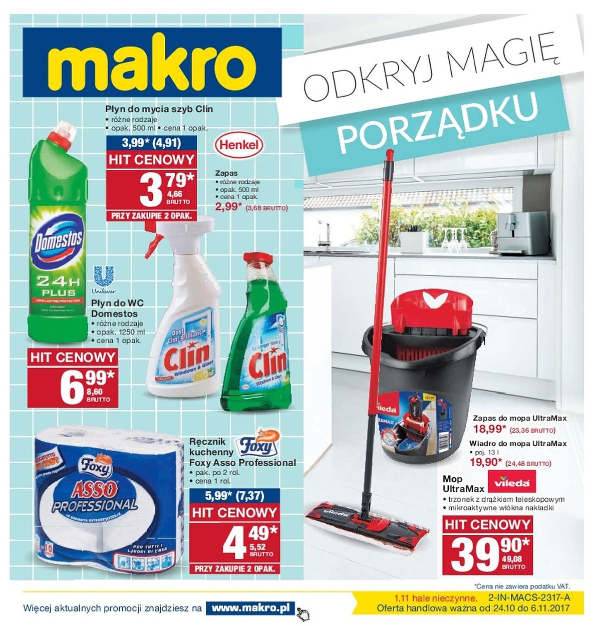 Gazetka promocyjna MAKRO do 06/11/2017 str.0