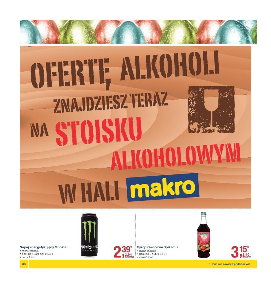 Gazetka promocyjna MAKRO do 14/03/2016 str.38