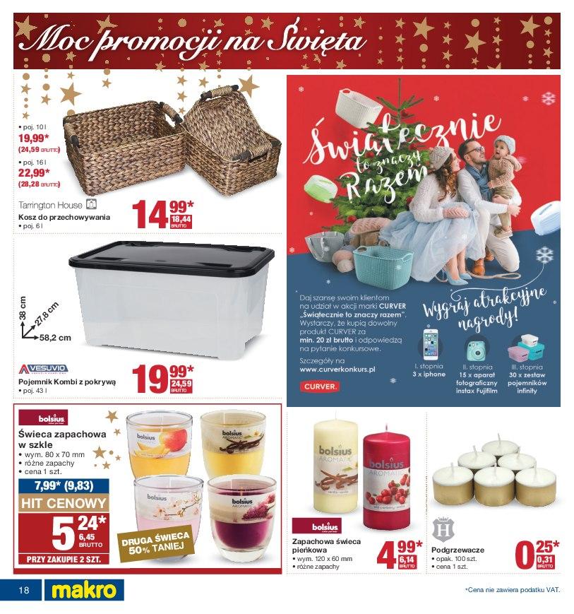 Gazetka promocyjna MAKRO do 24/12/2016 str.18