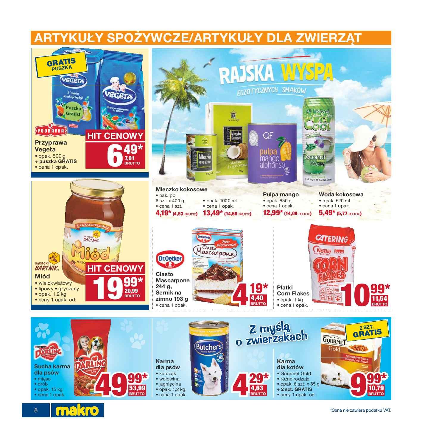 Gazetka promocyjna MAKRO do 15/08/2016 str.8