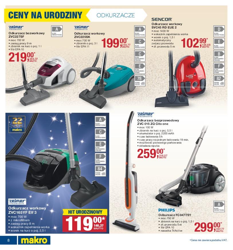 Gazetka promocyjna MAKRO do 07/11/2016 str.8