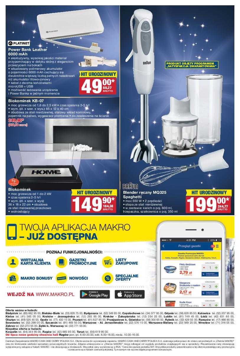 Gazetka promocyjna MAKRO do 24/10/2016 str.32