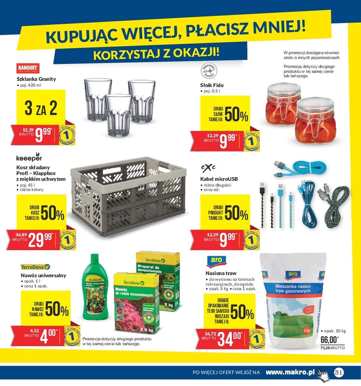 Gazetka promocyjna MAKRO do 28/08/2017 str.31