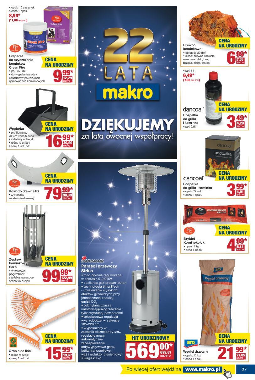 Gazetka promocyjna MAKRO do 24/10/2016 str.27