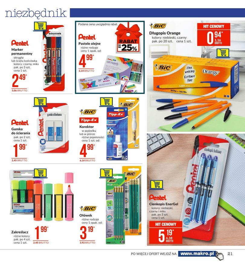 Gazetka promocyjna MAKRO do 18/11/2019 str.21