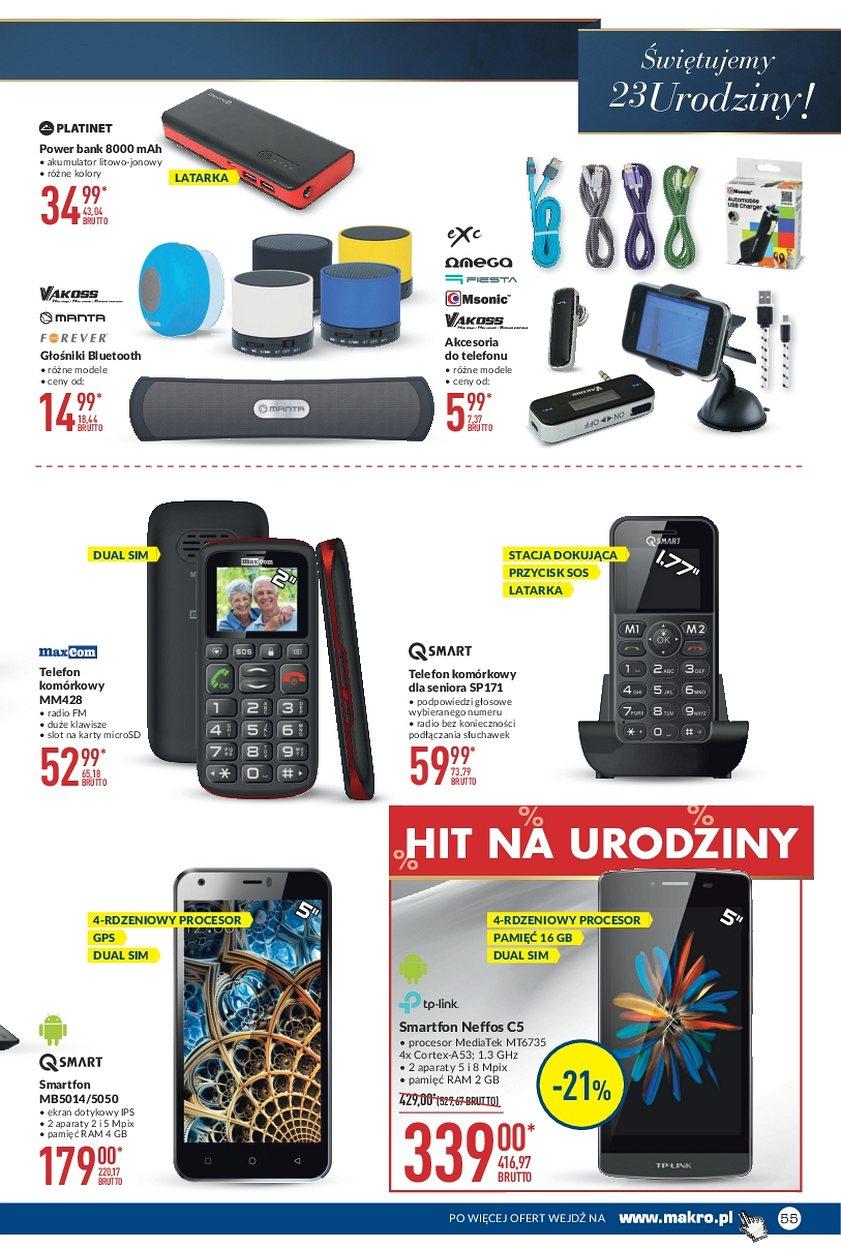 Gazetka promocyjna MAKRO do 09/10/2017 str.55