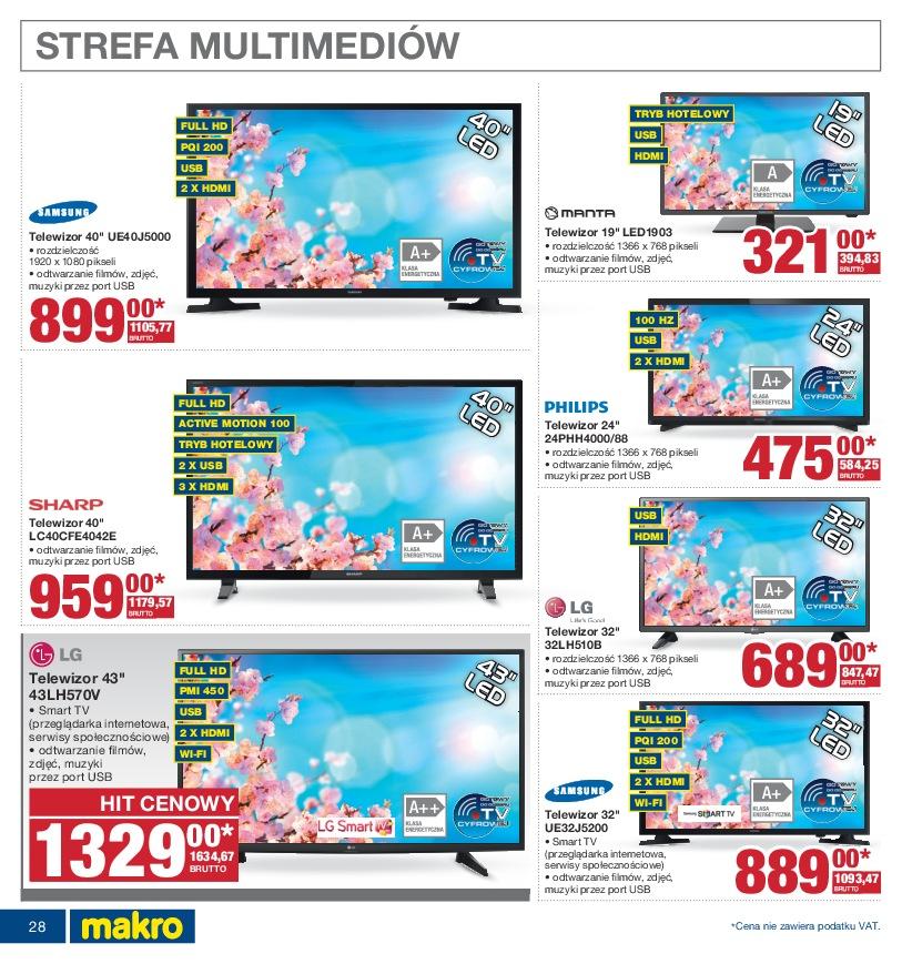 Gazetka promocyjna MAKRO do 27/03/2017 str.28