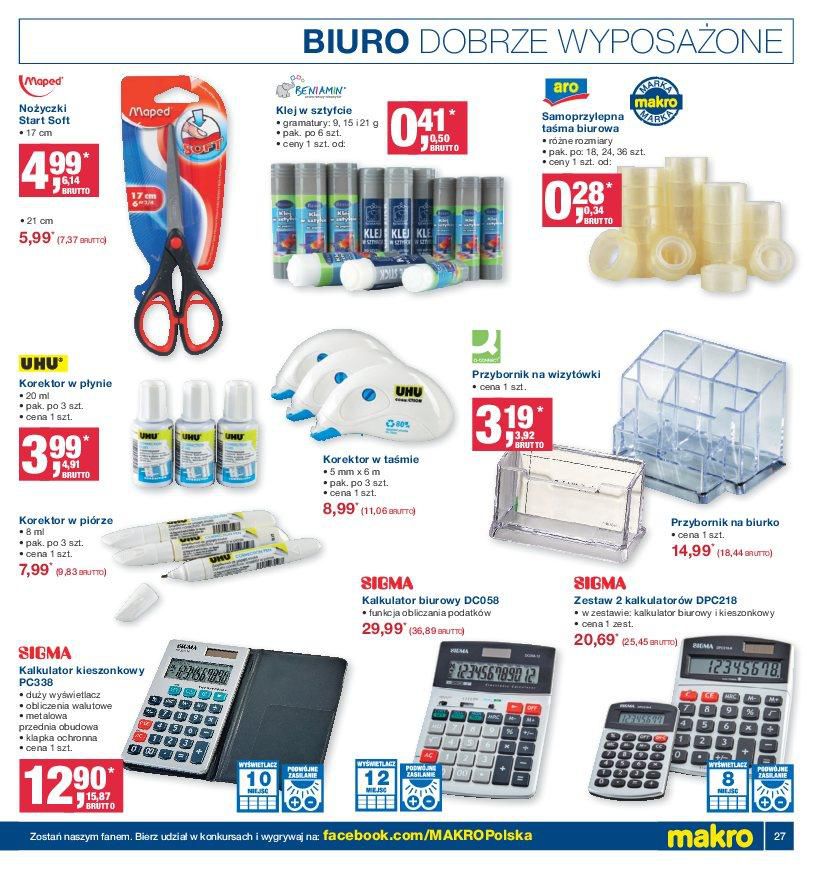 Gazetka promocyjna MAKRO do 09/05/2016 str.27