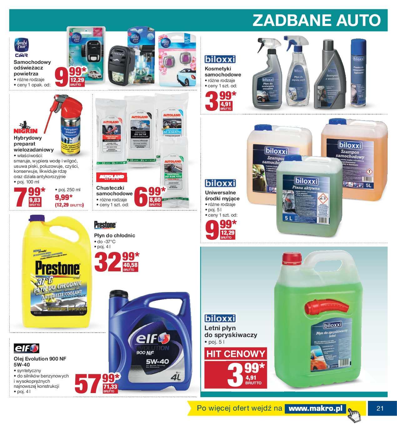 Gazetka promocyjna MAKRO do 01/08/2016 str.21