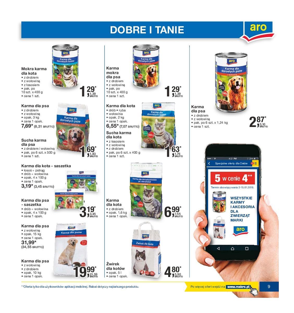 Gazetka promocyjna MAKRO do 15/01/2018 str.9