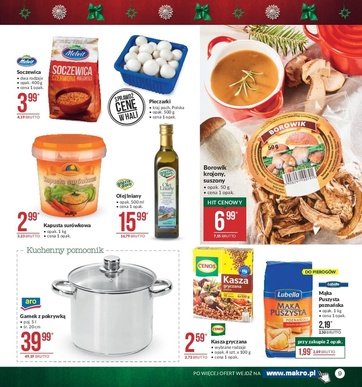 Gazetka promocyjna MAKRO do 24/12/2017 str.9