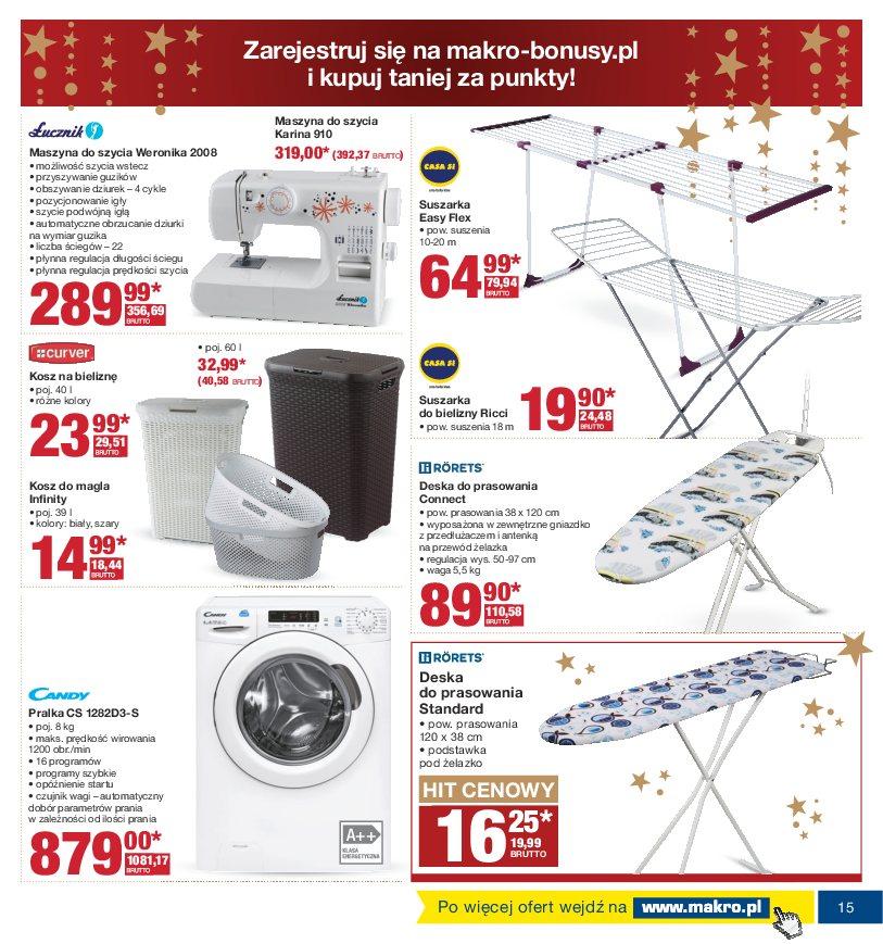 Gazetka promocyjna MAKRO do 05/12/2016 str.15