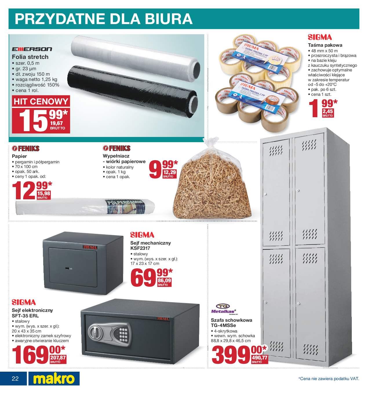 Gazetka promocyjna MAKRO do 18/07/2016 str.22