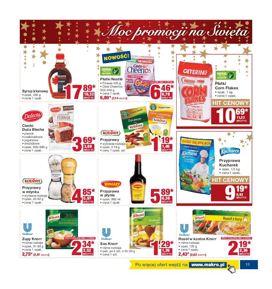 Gazetka promocyjna MAKRO do 21/11/2016 str.11