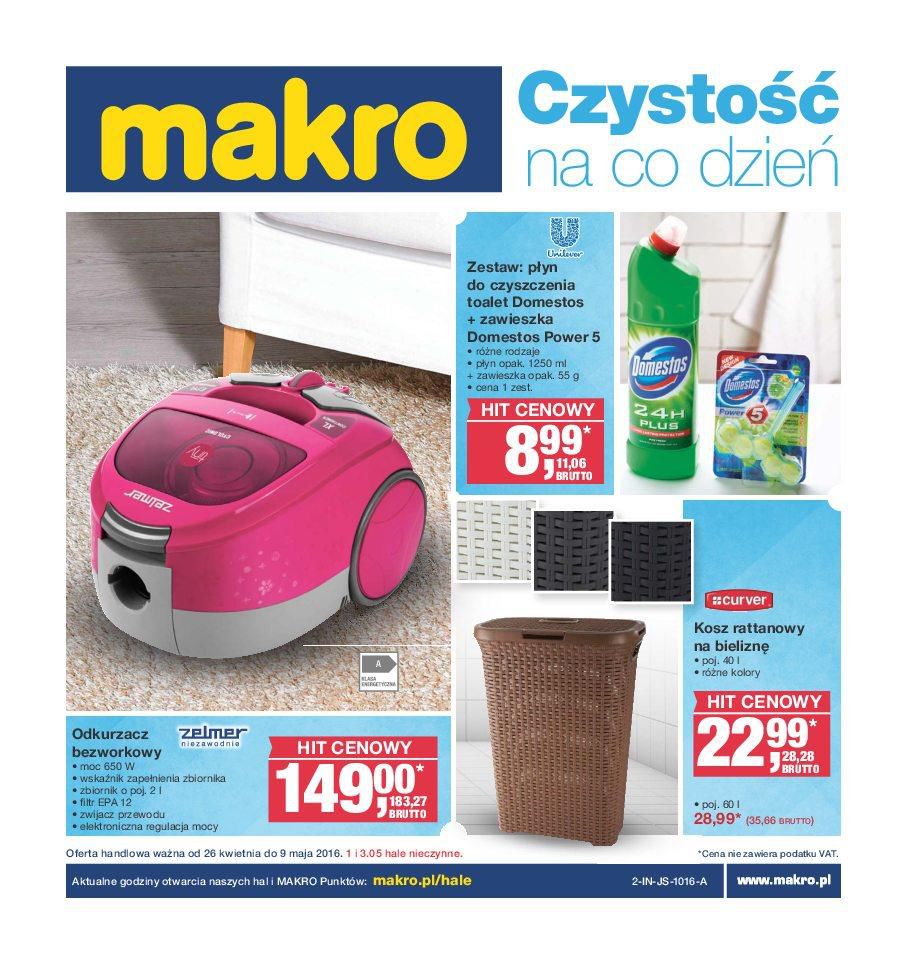 Gazetka promocyjna MAKRO do 09/05/2016 str.0