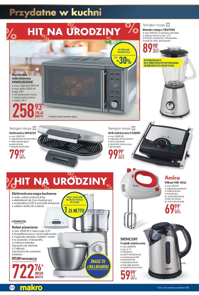 Gazetka promocyjna MAKRO do 25/09/2017 str.54