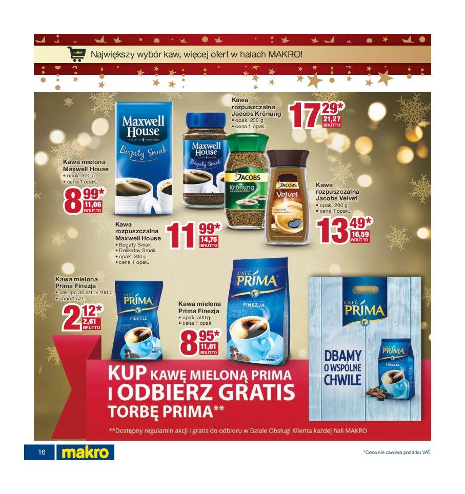 Gazetka promocyjna MAKRO do 21/11/2016 str.16