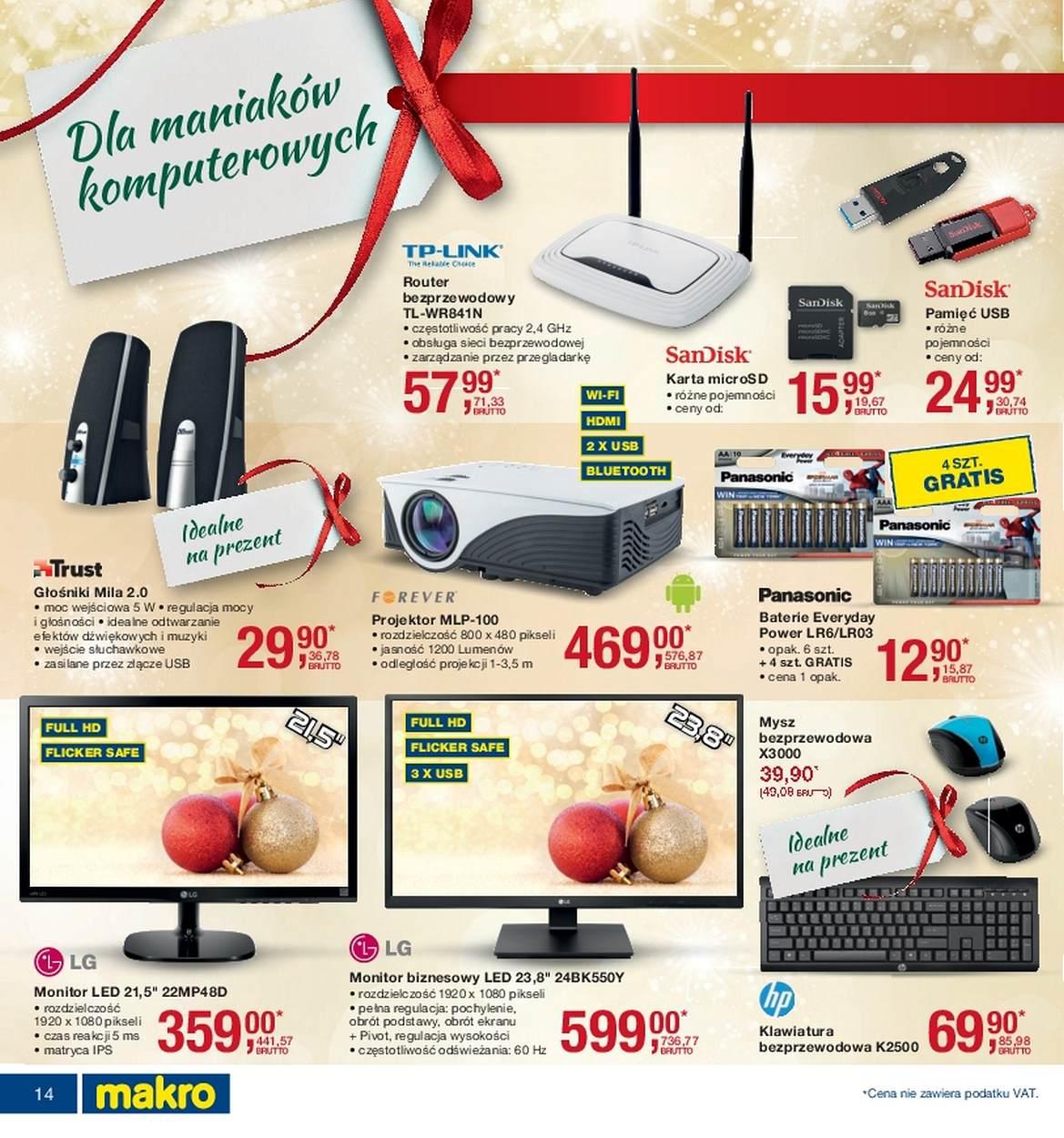 Gazetka promocyjna MAKRO do 04/12/2017 str.14