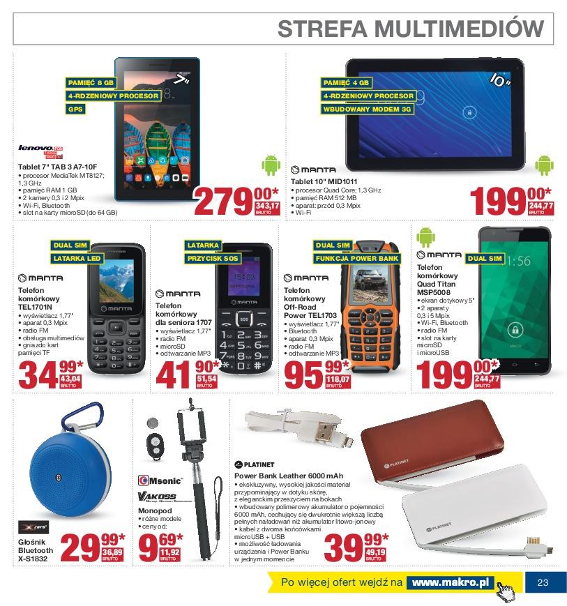 Gazetka promocyjna MAKRO do 13/02/2017 str.23