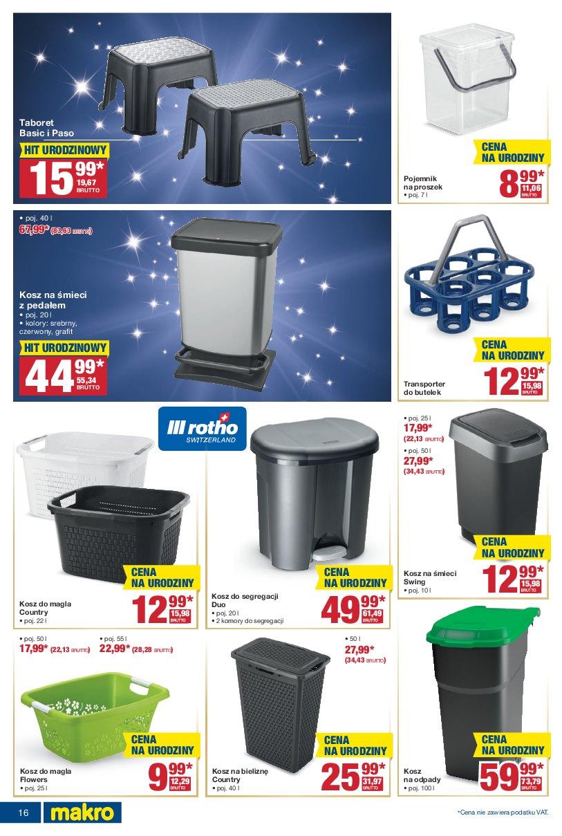 Gazetka promocyjna MAKRO do 10/10/2016 str.16