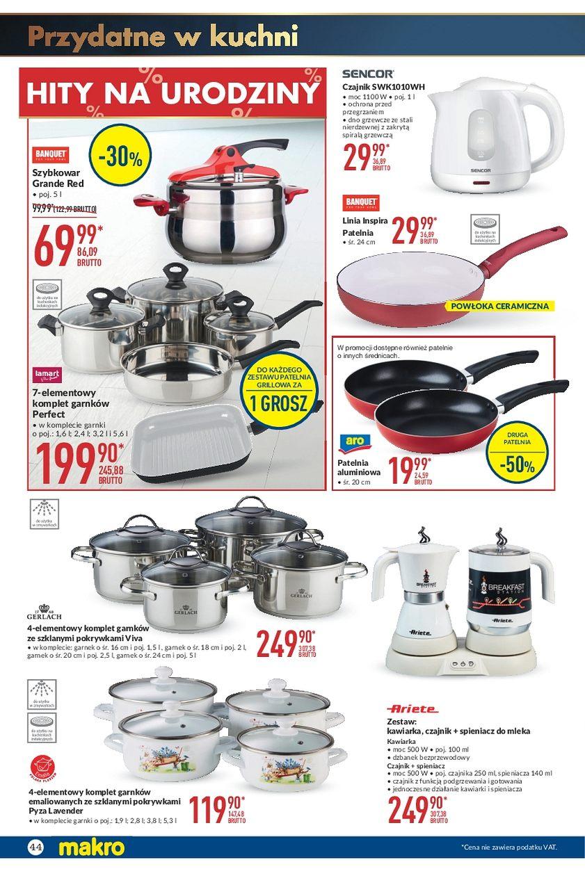 Gazetka promocyjna MAKRO do 09/10/2017 str.44